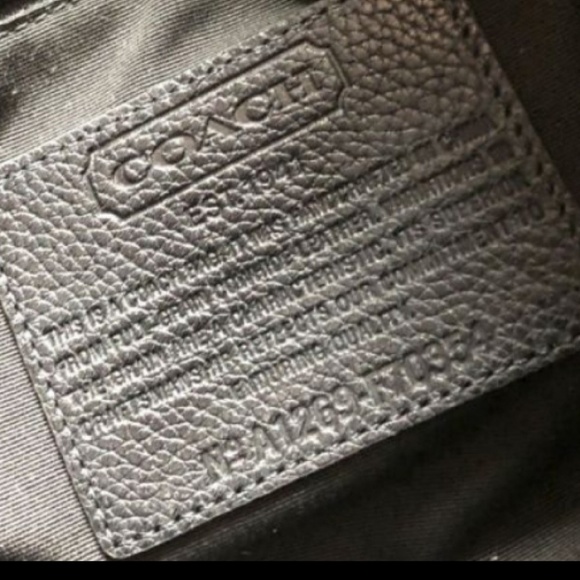 Coach camden pebbled leather f7034 - Picture 6 of 6